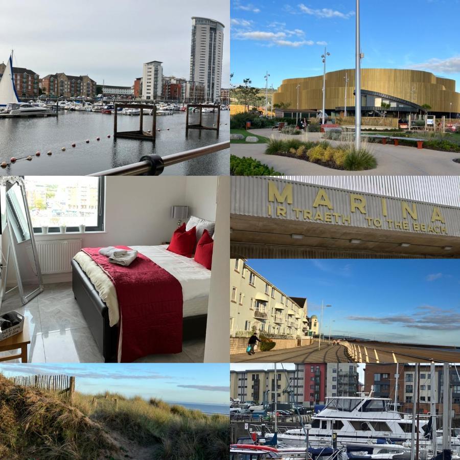 Swansea Bay, Marina & Arena View Mins To Beach & City Luaran gambar